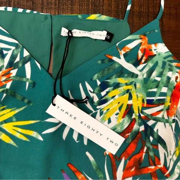Three Eighty Two Romper NWT $150 X-Small - Picture 4 of 9